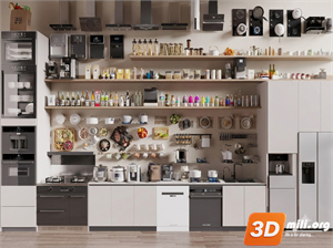Kitchen appliance Skp Files 